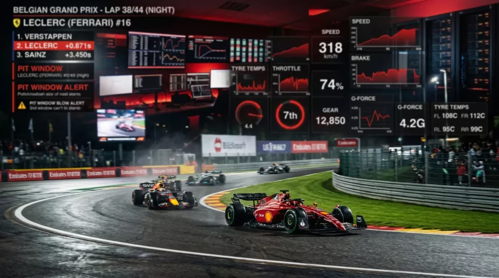 ALT Sports Data F1 apuestas: datos oficiales en tiempo real para live betting de Fórmula 1