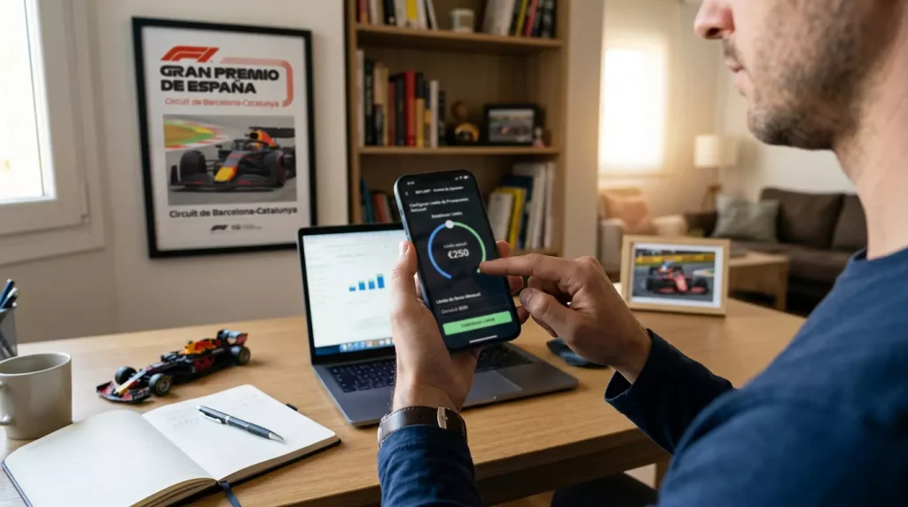 Juego responsable apuestas F1 España: herramientas de control, señales de alerta y recursos de ayuda