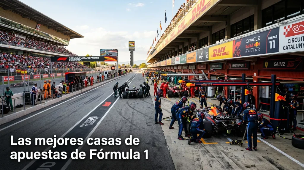Comparativa de los mejores bookmakers de Fórmula 1 con licencia DGOJ en España