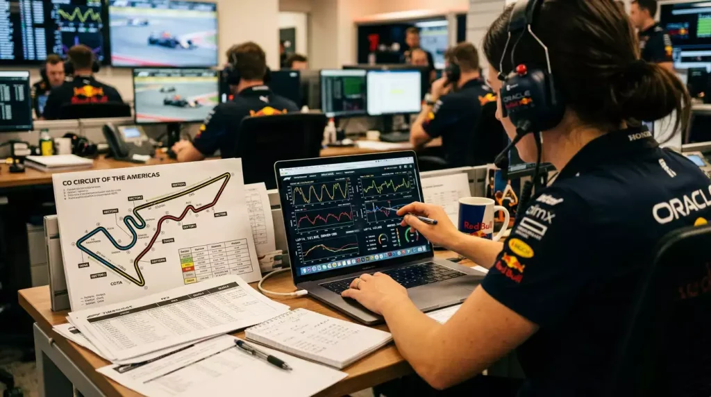 Pronósticos de Fórmula 1 basados en datos: análisis FP, neumáticos y condiciones de pista